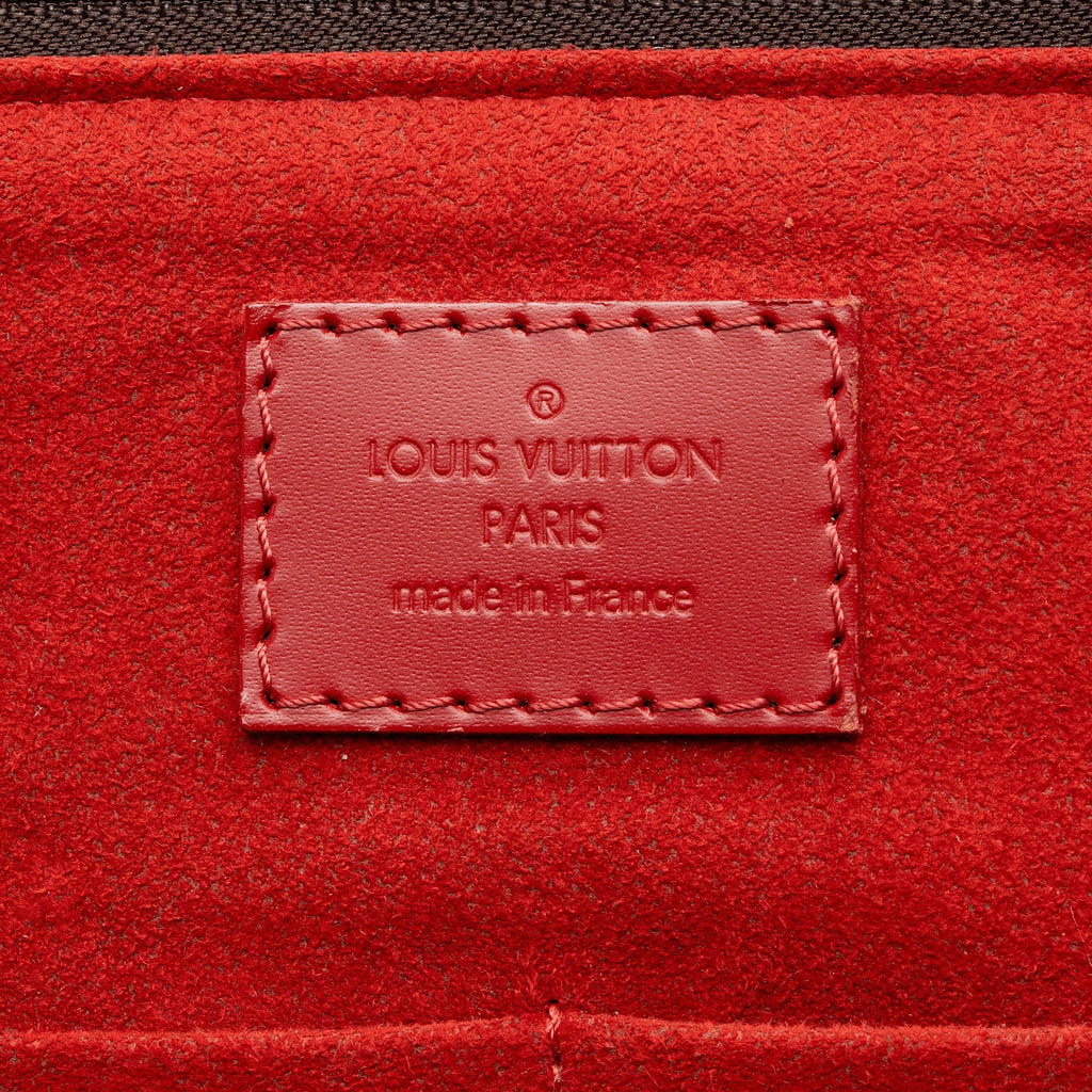 Louis Vuitton Damier Ebene Caissa PM Tote (SHF-Xs0T8U)