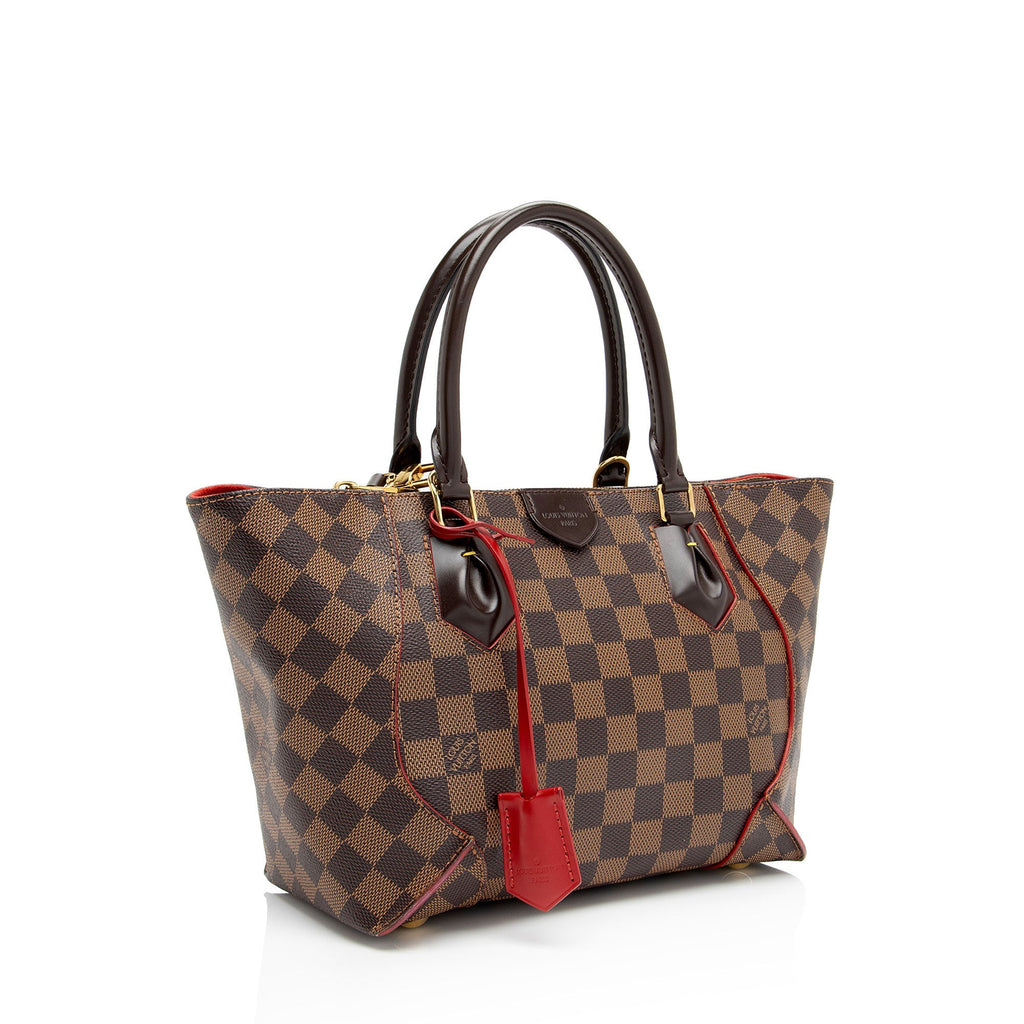 Louis Vuitton Damier Ebene Caissa PM Tote (SHF-Xs0T8U)