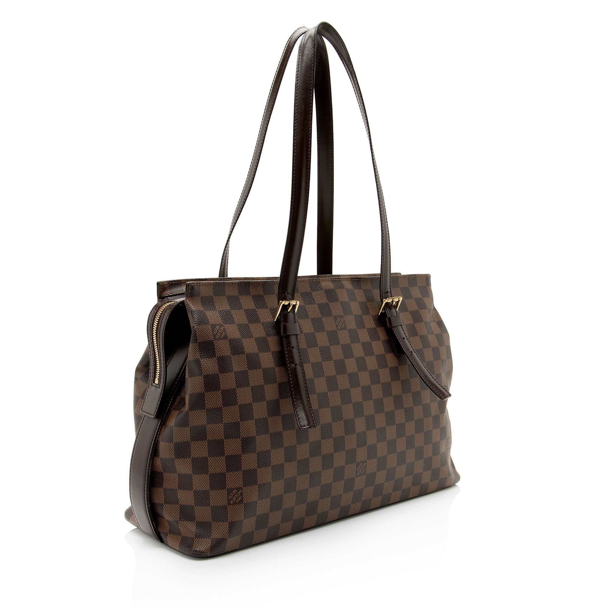Louis Vuitton Damier Ebene Chelsea Tote (SHF-pRdj3G)