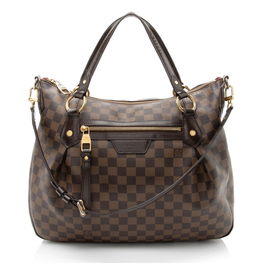 Louis Vuitton Damier Ebene Evora MM Tote
