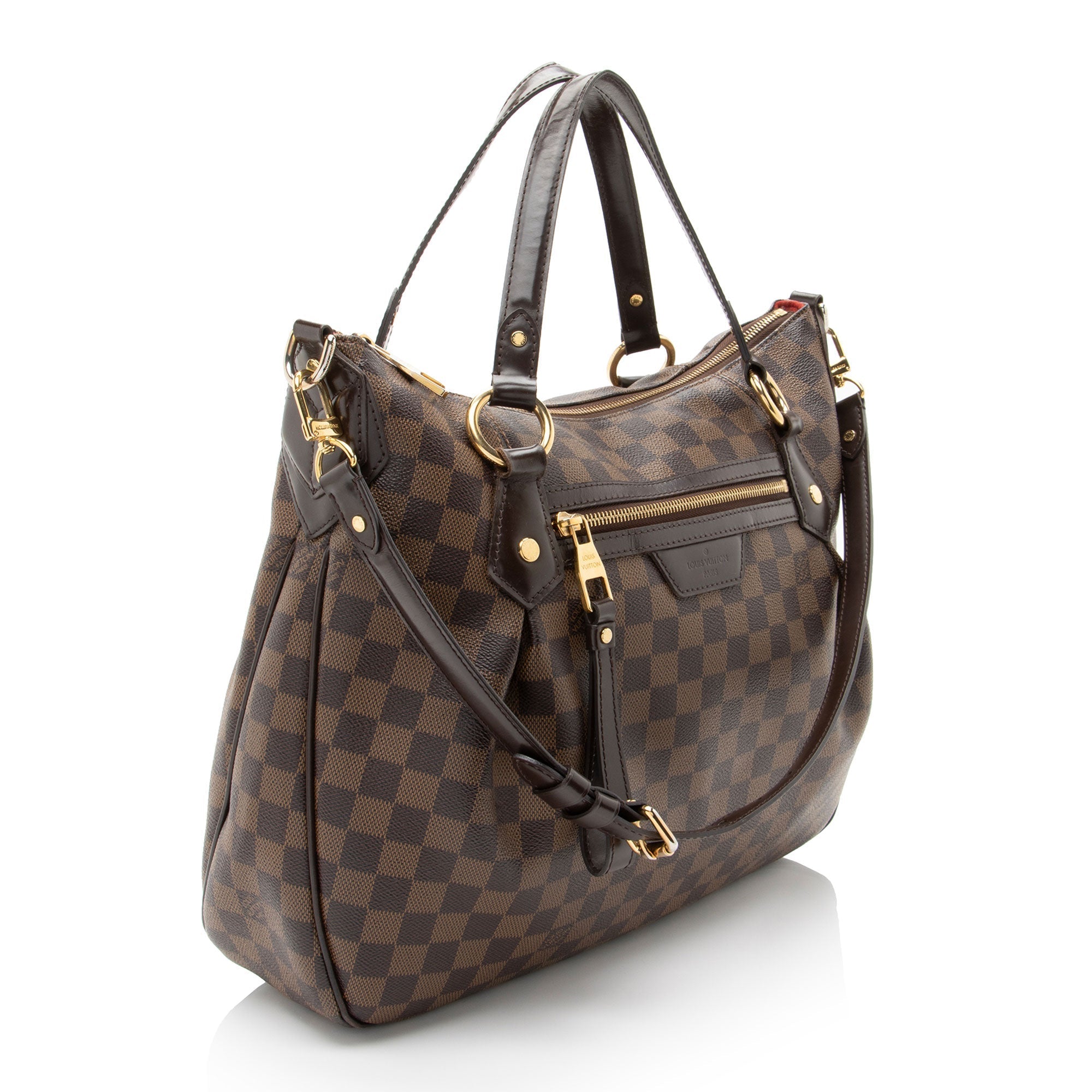 Louis Vuitton Damier Ebene Evora MM Tote