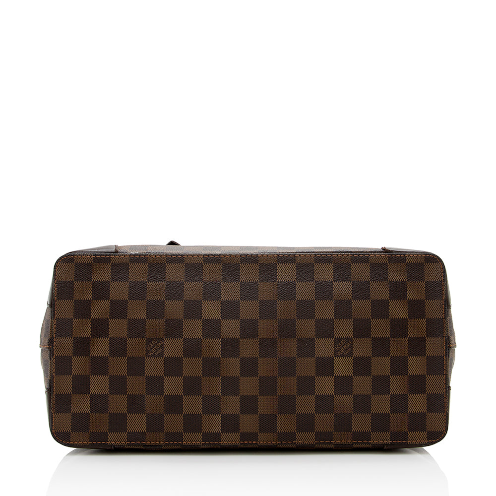 Louis Vuitton Damier Ebene Hampstead MM Tote - FINAL SALE (SHF-16598)