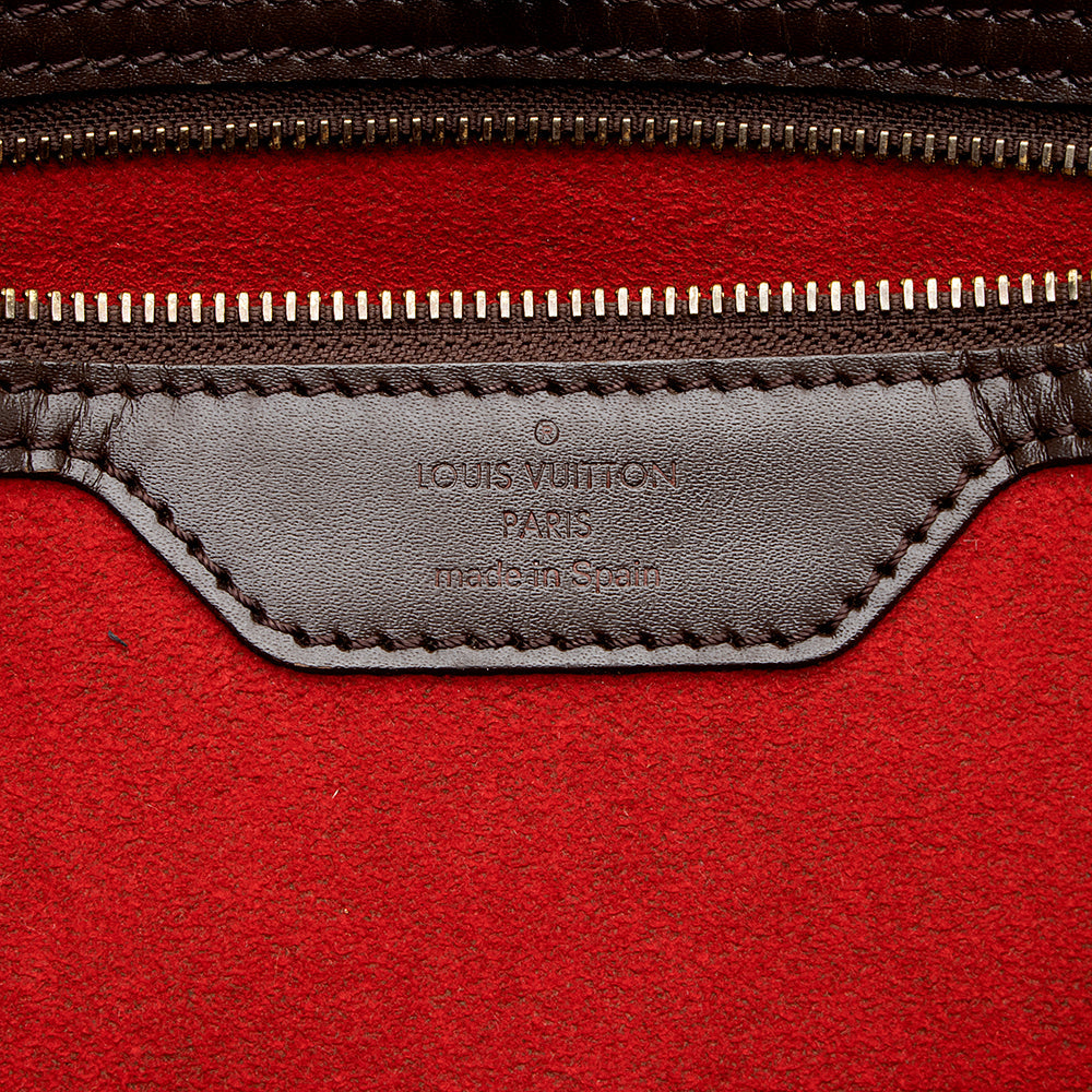Louis Vuitton Damier Ebene Hampstead MM Tote - FINAL SALE (SHF-16598)