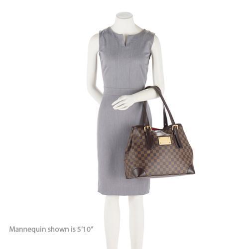 Louis Vuitton Damier Ebene Hampstead MM Tote - FINAL SALE (SHF-16598)