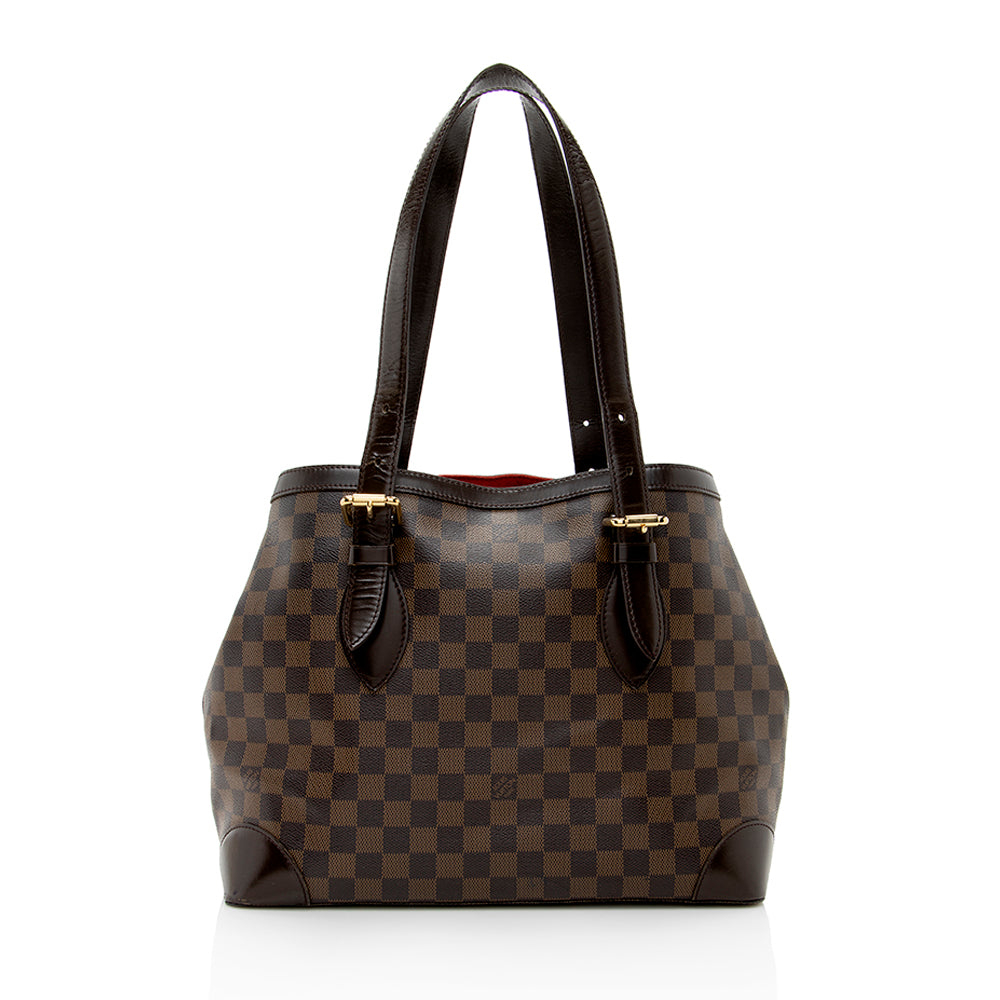 Louis Vuitton Damier Ebene Hampstead MM Tote - FINAL SALE (SHF-18016)