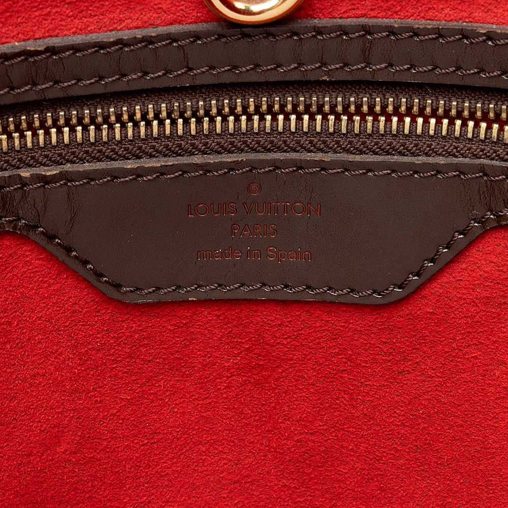 Louis Vuitton Damier Ebene Hampstead MM Tote - FINAL SALE (SHF-18016)