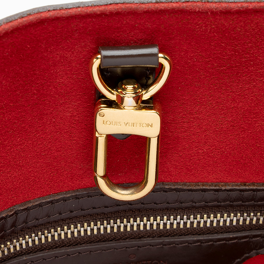 Louis Vuitton Damier Ebene Hampstead MM Tote - FINAL SALE (SHF-19125)