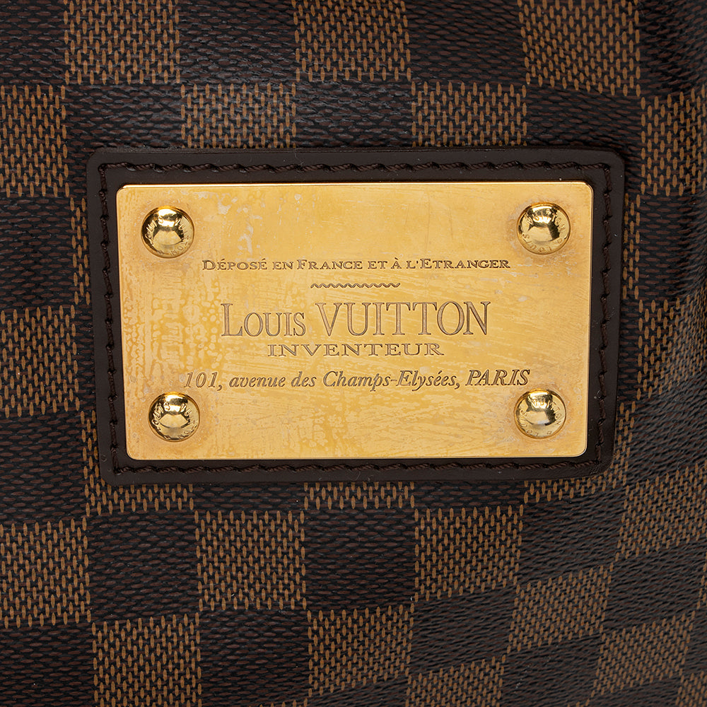Louis Vuitton Damier Ebene Hampstead MM Tote - FINAL SALE (SHF-19125)