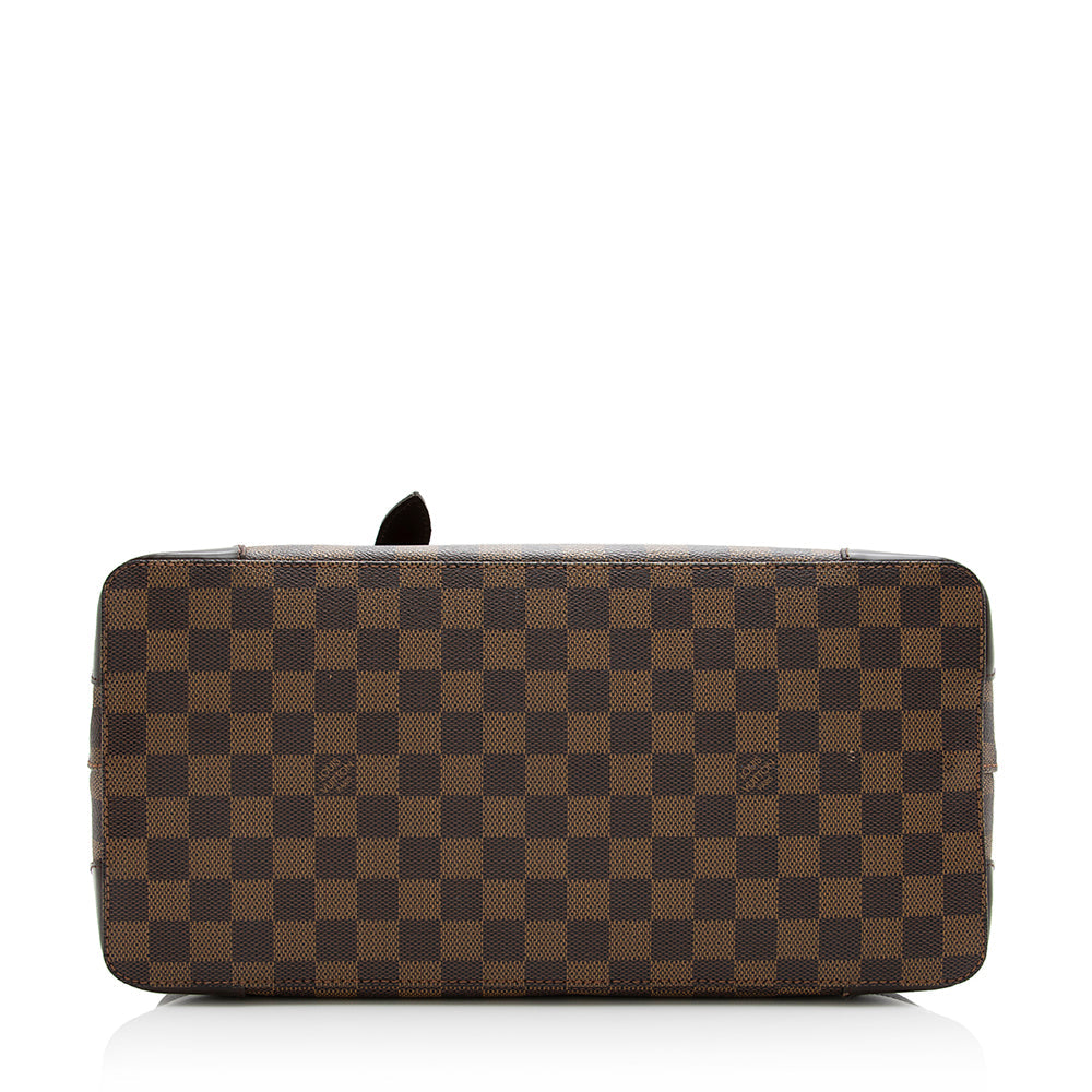Louis Vuitton Damier Ebene Hampstead MM Tote (SHF-21260)