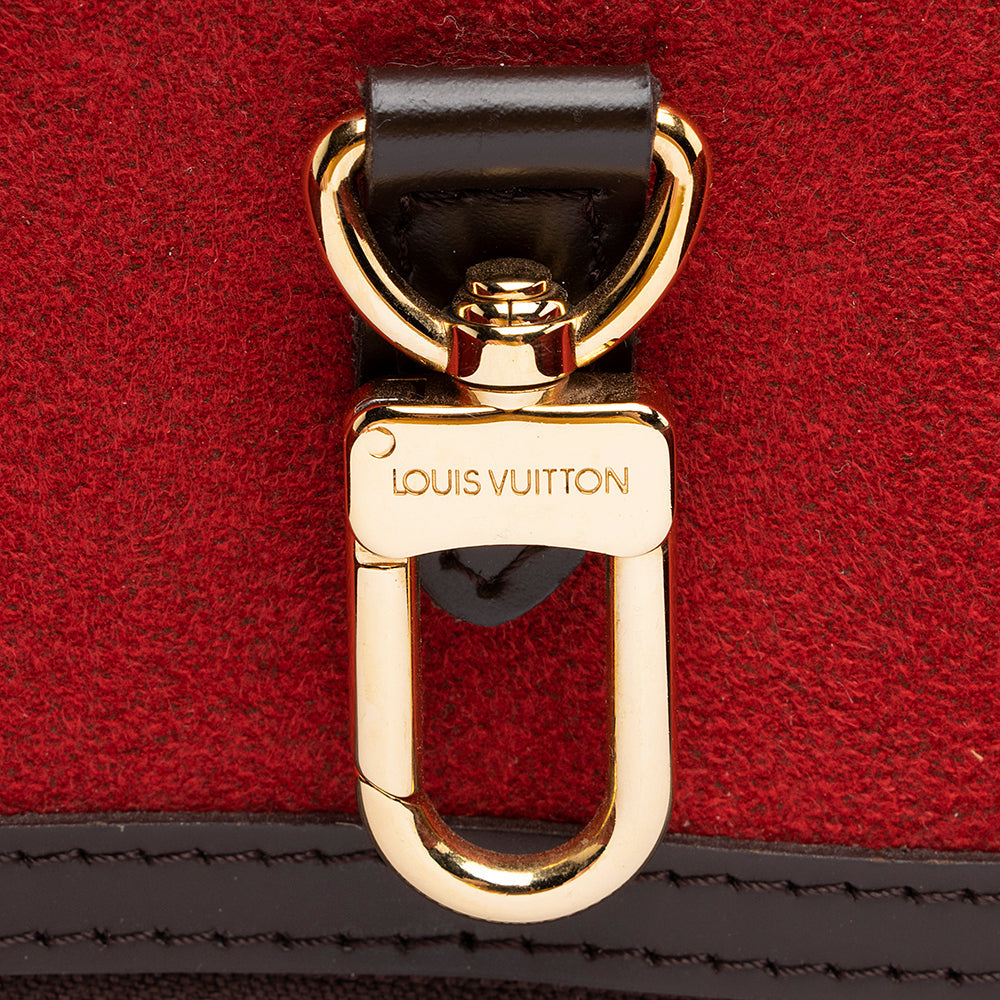 Louis Vuitton Damier Ebene Hampstead MM Tote (SHF-21260)