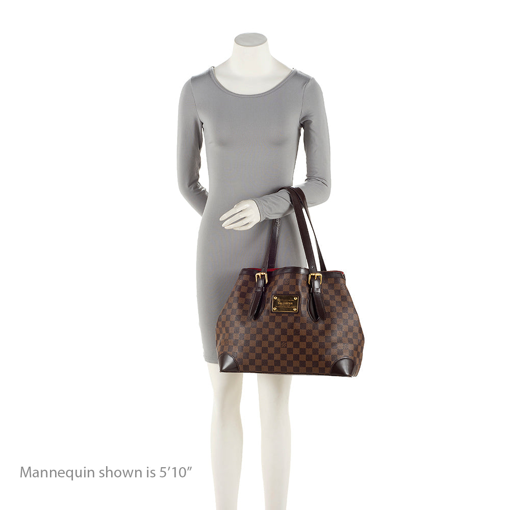 Louis Vuitton Damier Ebene Hampstead MM Tote (SHF-21116)
