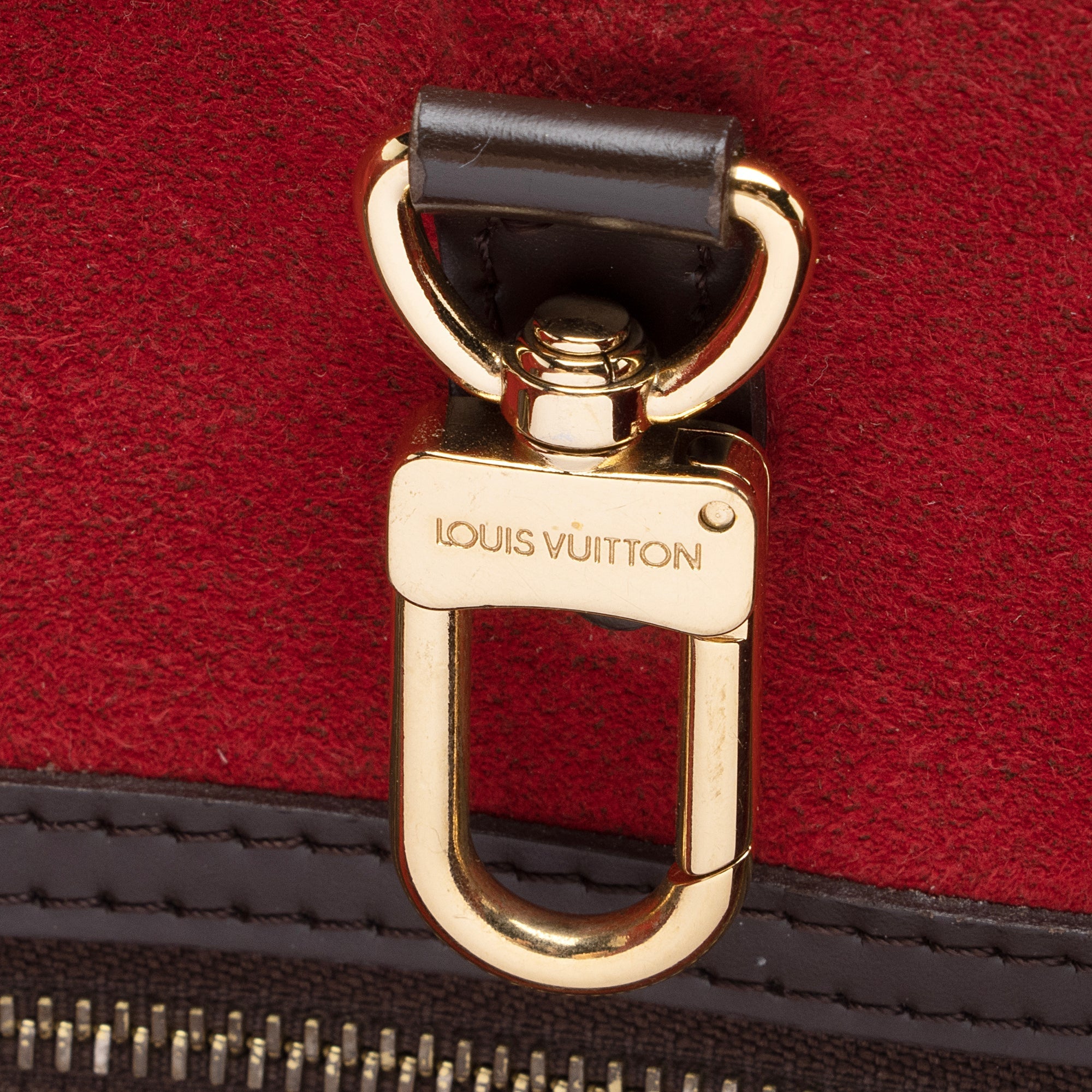 Louis Vuitton Damier Ebene Hampstead MM Tote (SHF-23582)