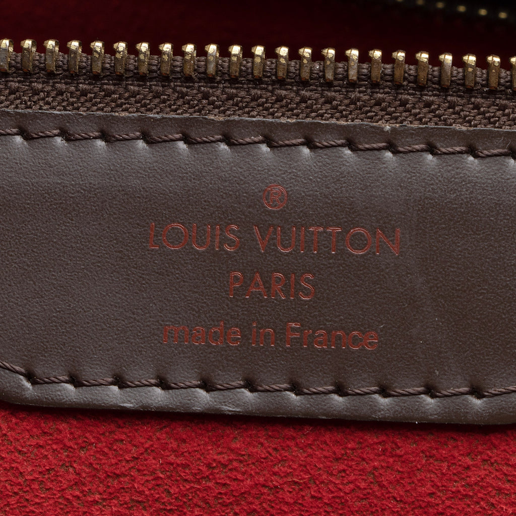 Louis Vuitton Damier Ebene Hampstead MM Tote (SHF-23582)