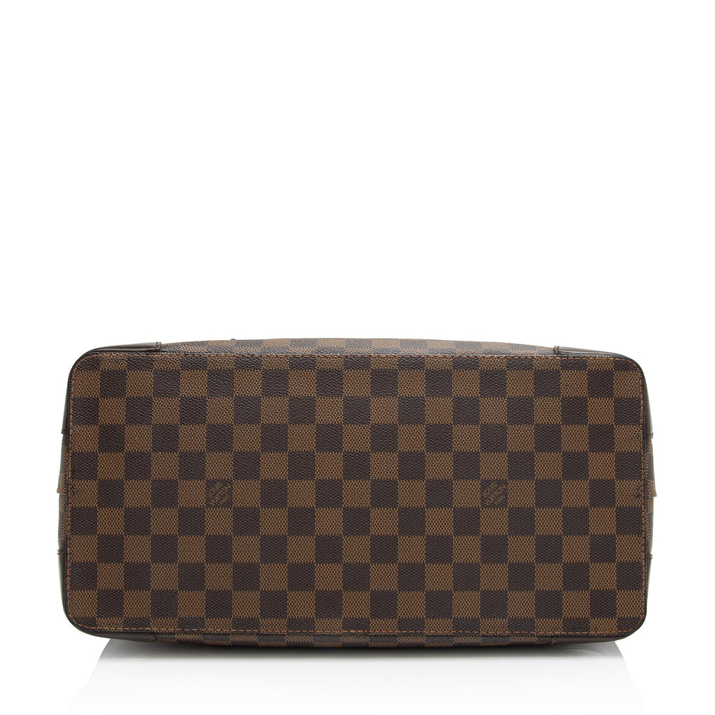 Louis Vuitton Damier Ebene Hampstead MM Tote (SHF-GFgtJB)