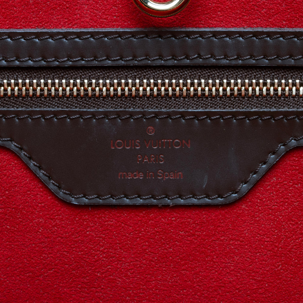Louis Vuitton Damier Ebene Hampstead MM Tote (SHF-7SiOVB)