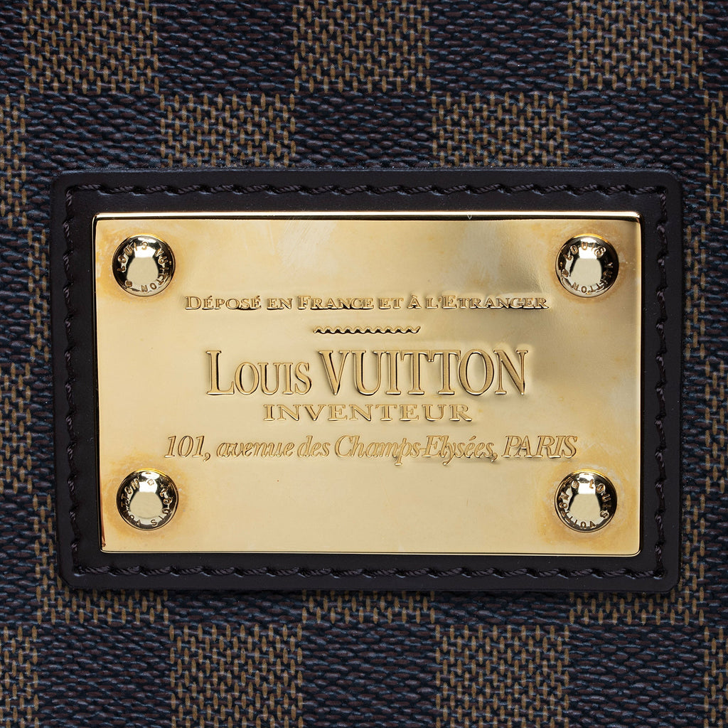 Louis Vuitton Damier Ebene Hampstead MM Tote (SHF-7SiOVB)