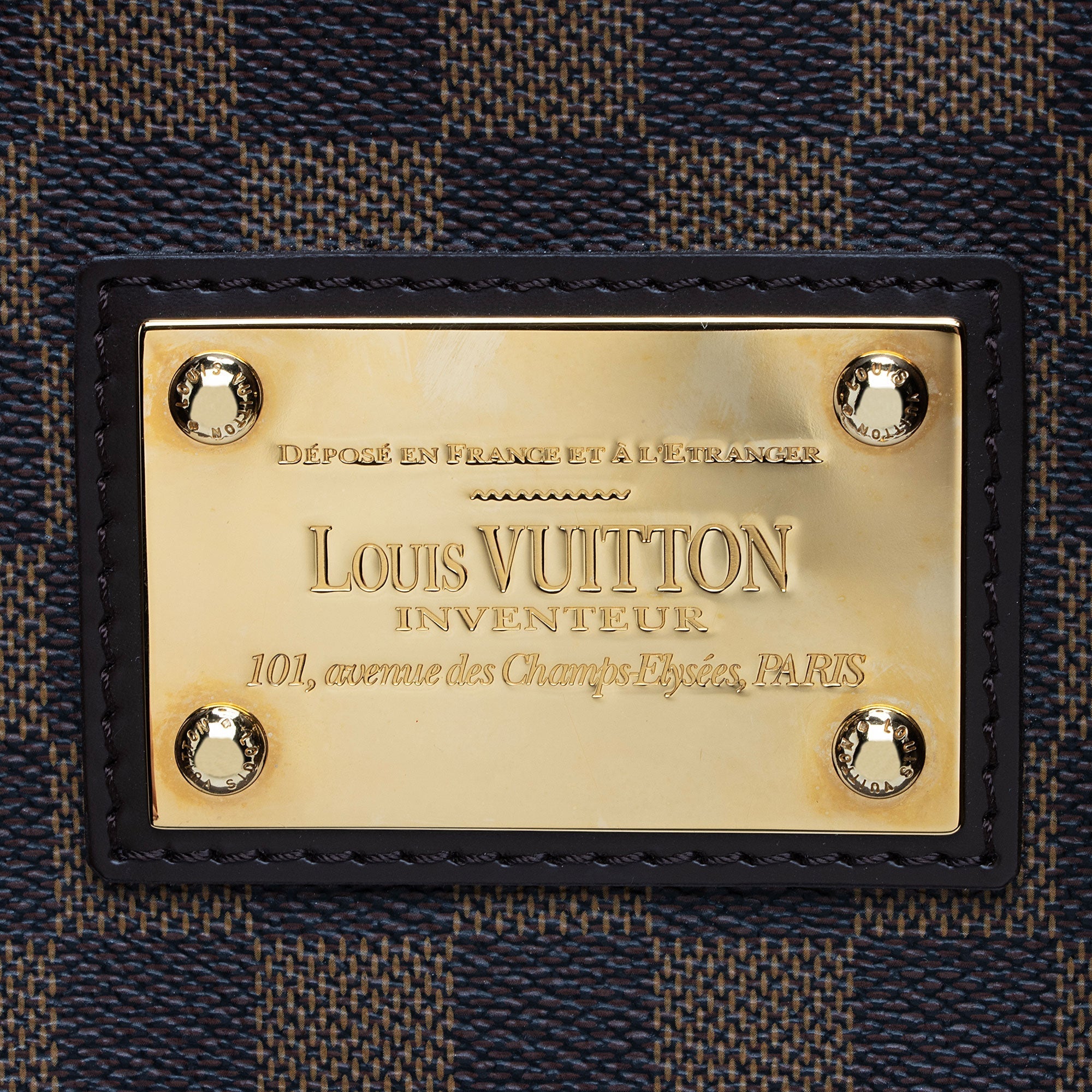 Louis Vuitton Damier Ebene Hampstead MM Tote (SHF-7SiOVB)