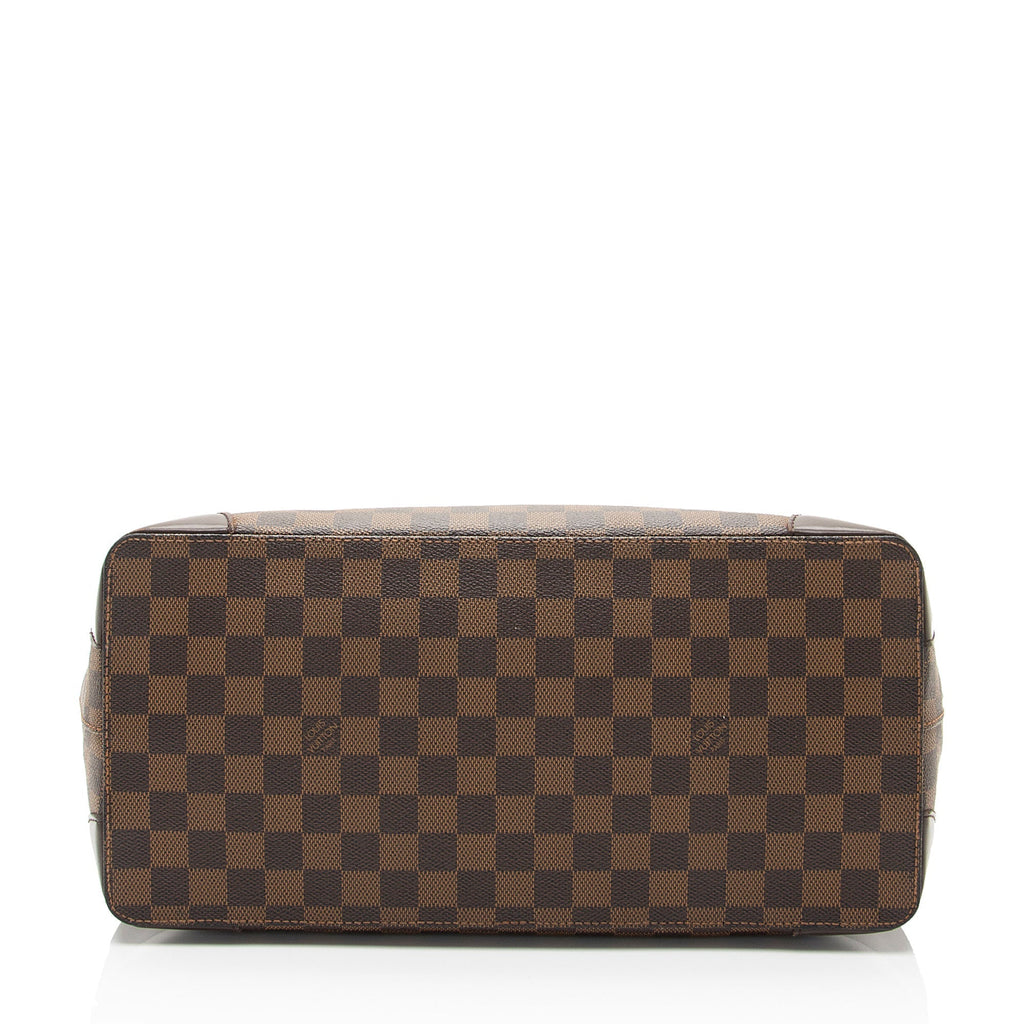Louis Vuitton Damier Ebene Hampstead MM Tote (SHF-beZ8jV)