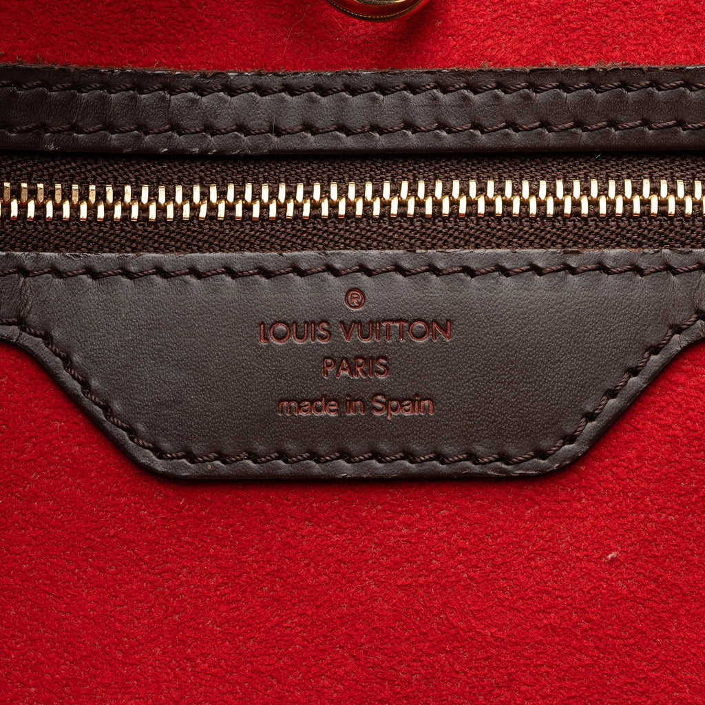 Louis Vuitton Damier Ebene Hampstead MM Tote (SHF-beZ8jV)