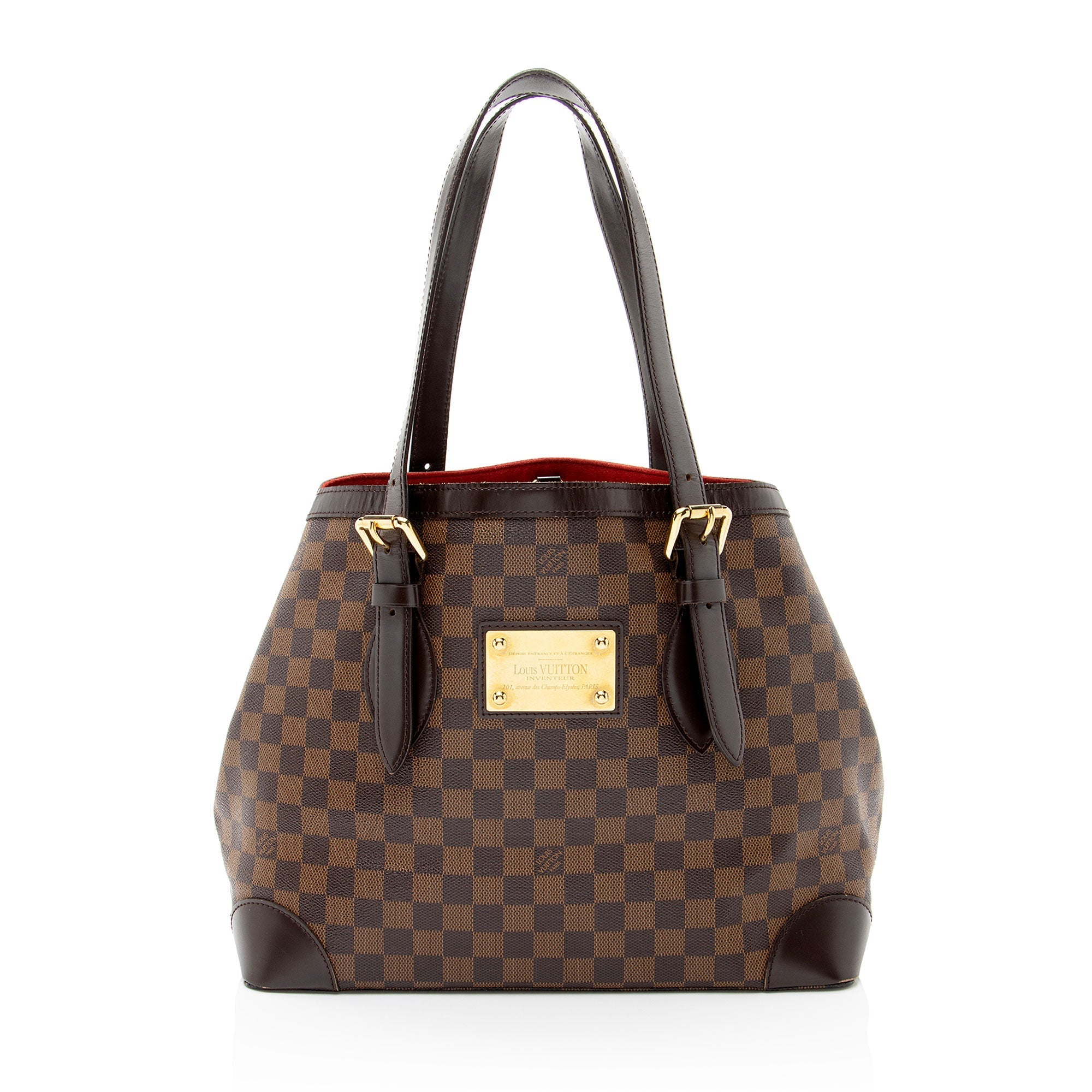 Louis Vuitton Damier Ebene Hampstead MM Tote