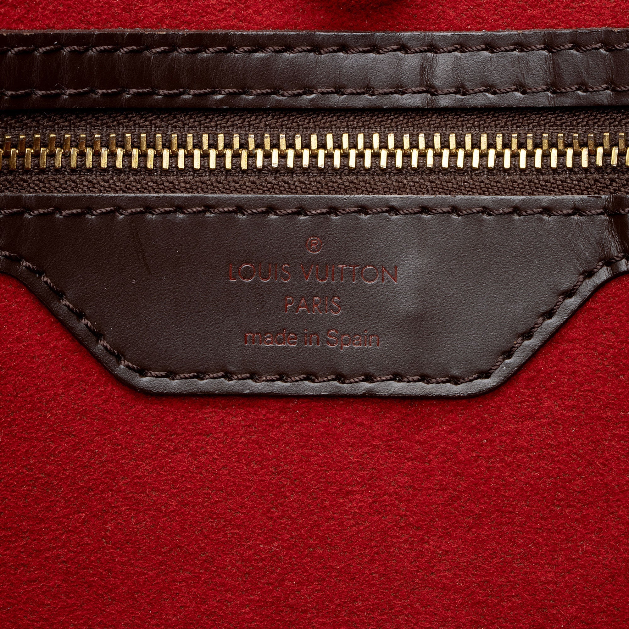 Louis Vuitton Damier Ebene Hampstead MM Tote