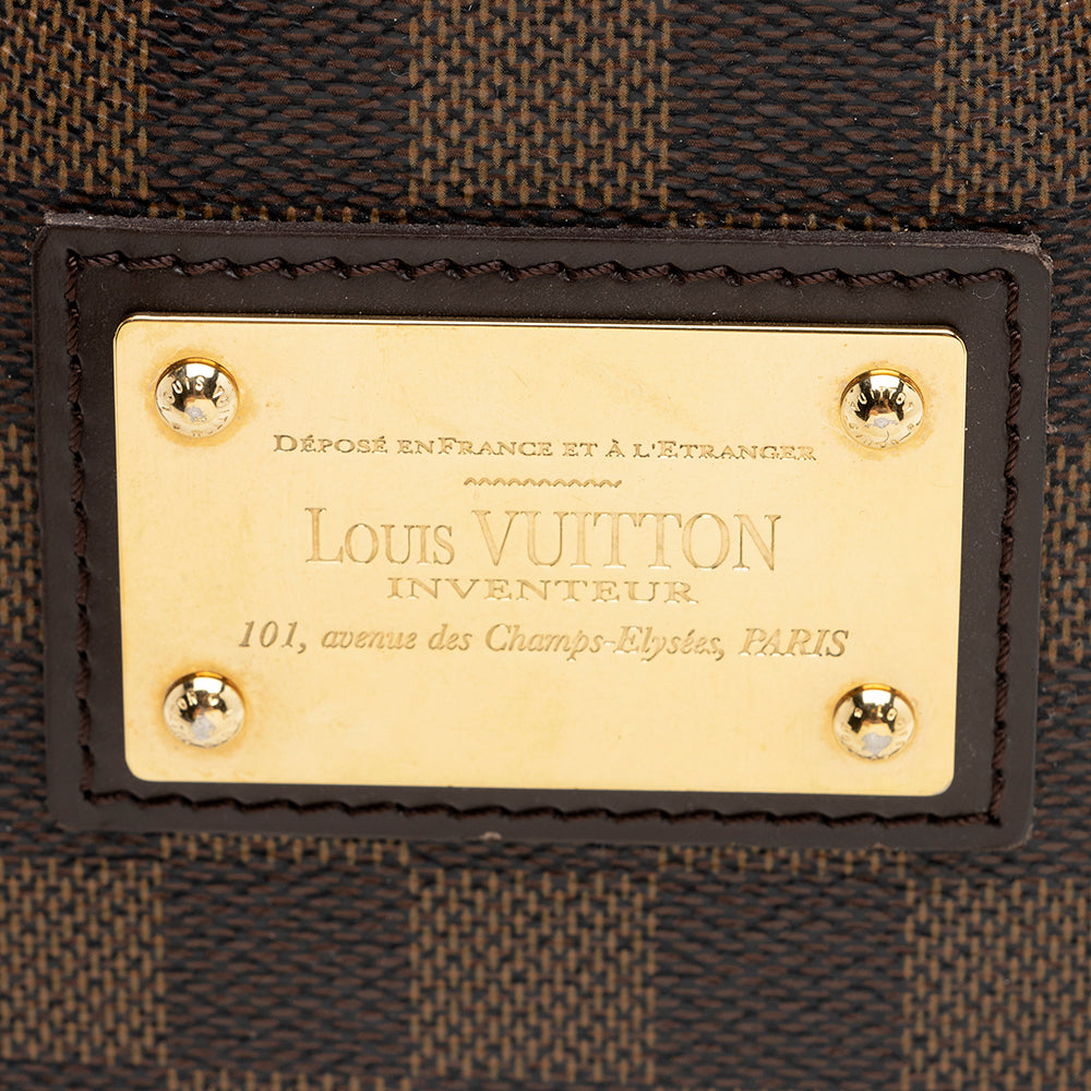 Louis Vuitton Damier Ebene Hampstead PM Tote (SHF-21148)