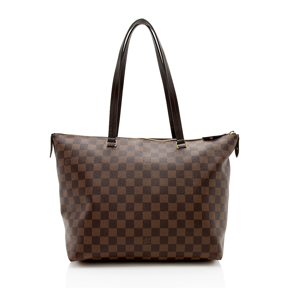 Louis Vuitton Damier Ebene Iena MM Tote (SHF-23445)