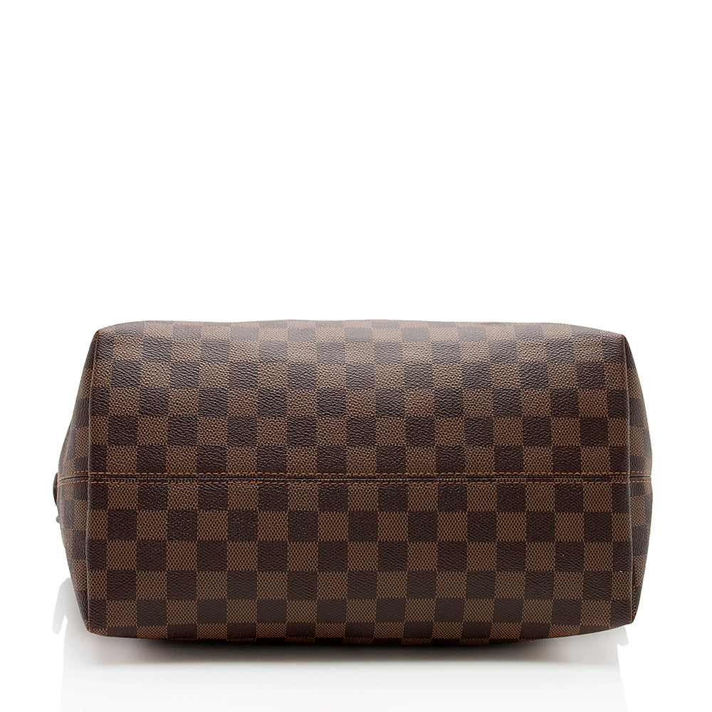 Louis Vuitton Damier Ebene Iena MM Tote (SHF-23445)