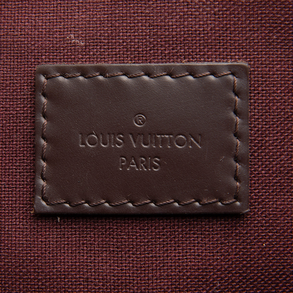 Louis Vuitton Damier Ebene Iena MM Tote (SHF-23445)