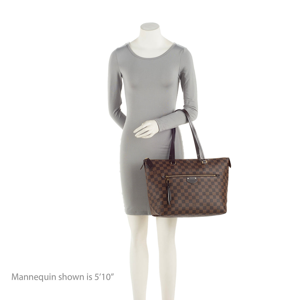 Louis Vuitton Damier Ebene Iena MM Tote (SHF-23445)