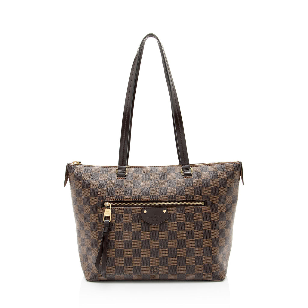 Louis Vuitton Damier Ebene Iena PM Tote (SHF-dGzbU9)