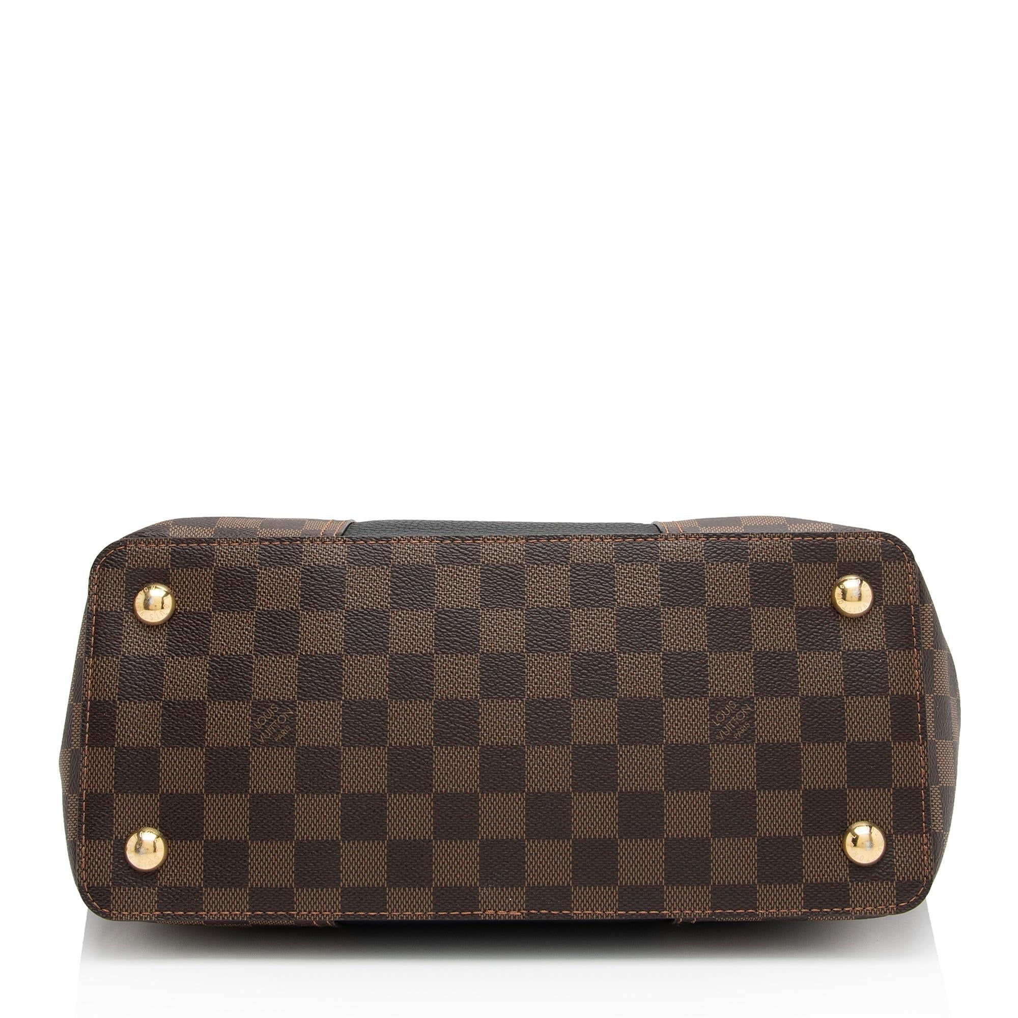 Louis Vuitton Damier Ebene Jersey Tote (SHF-2AG6WA)