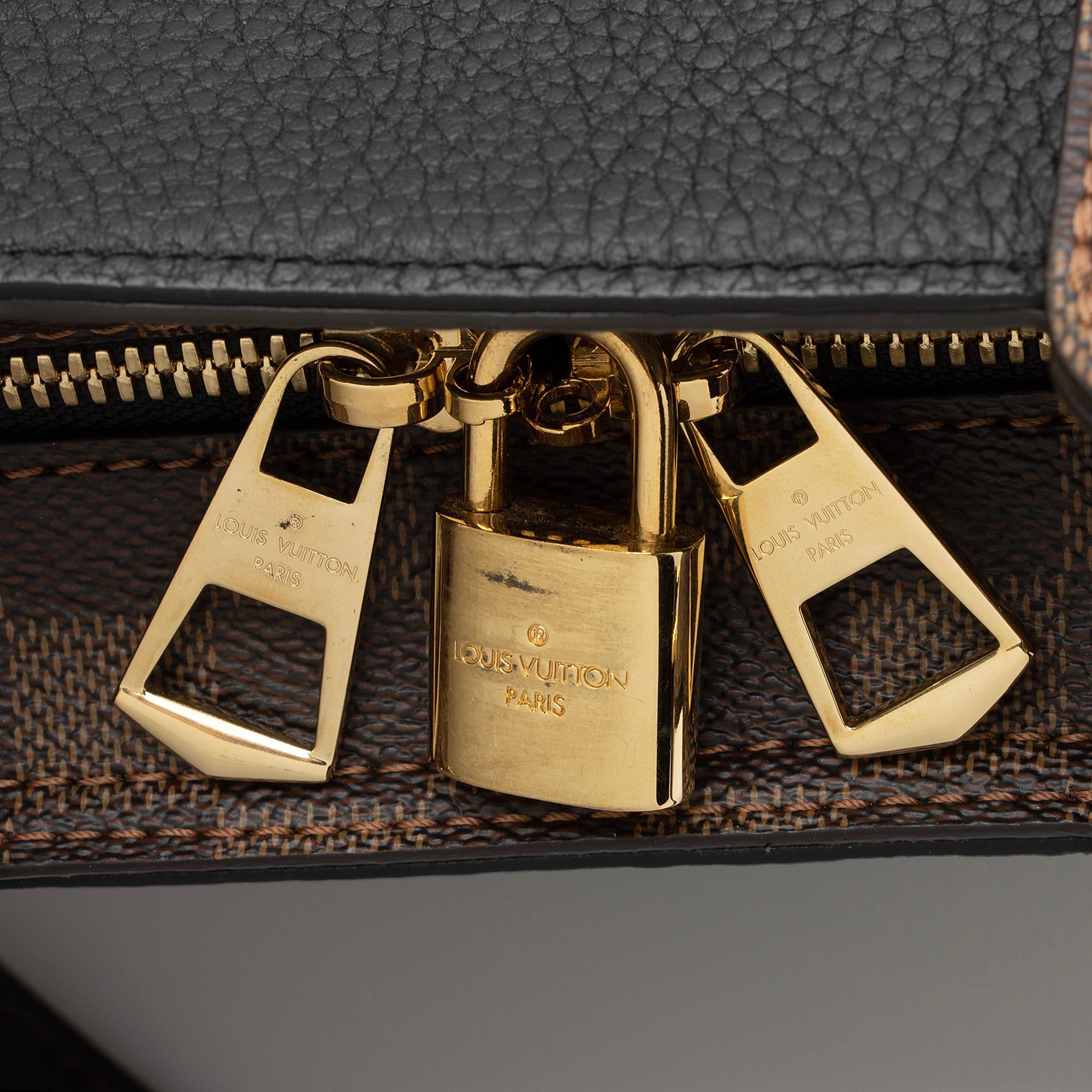 Louis Vuitton Damier Ebene Jersey Tote (SHF-2AG6WA)