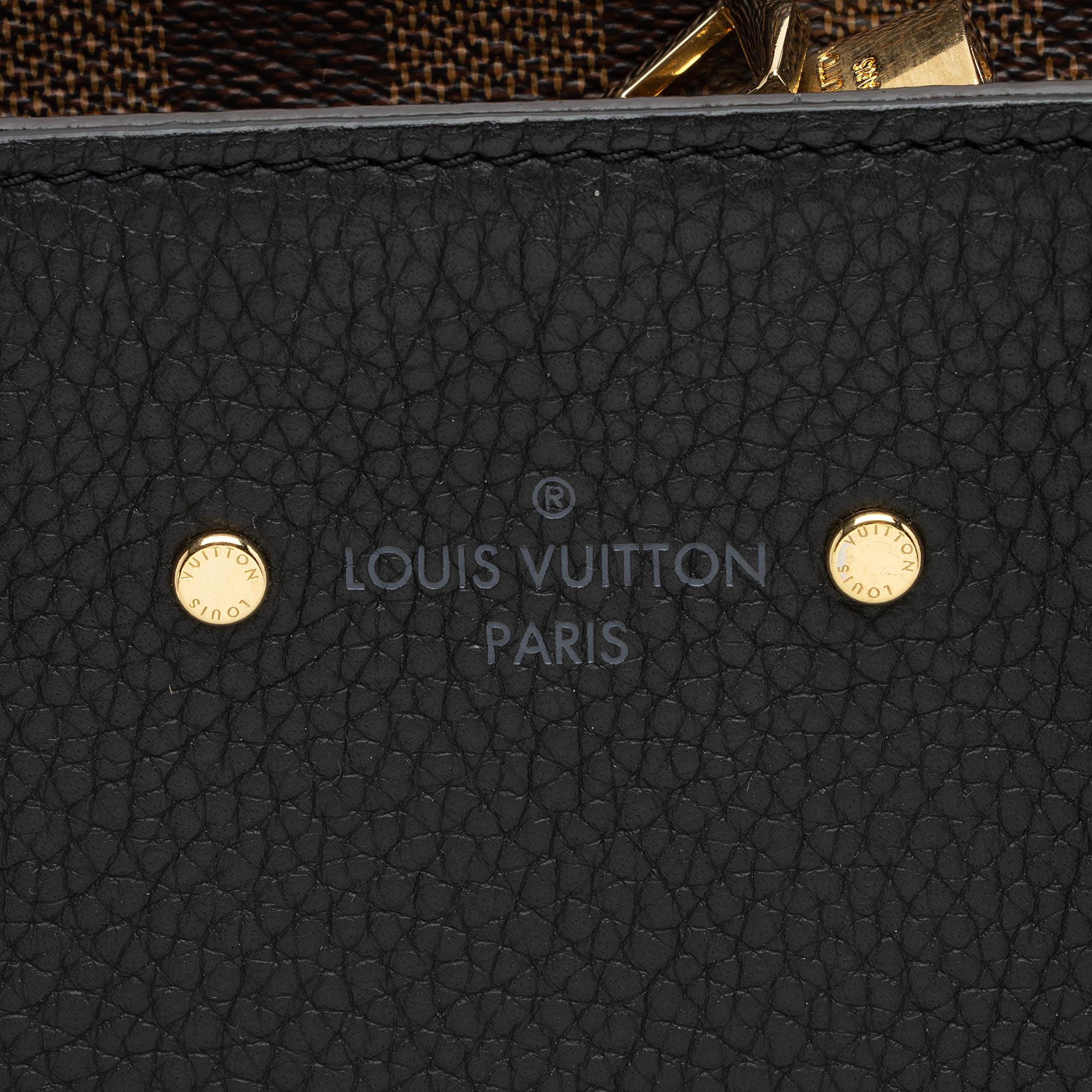 Louis Vuitton Damier Ebene Jersey Tote (SHF-2AG6WA)