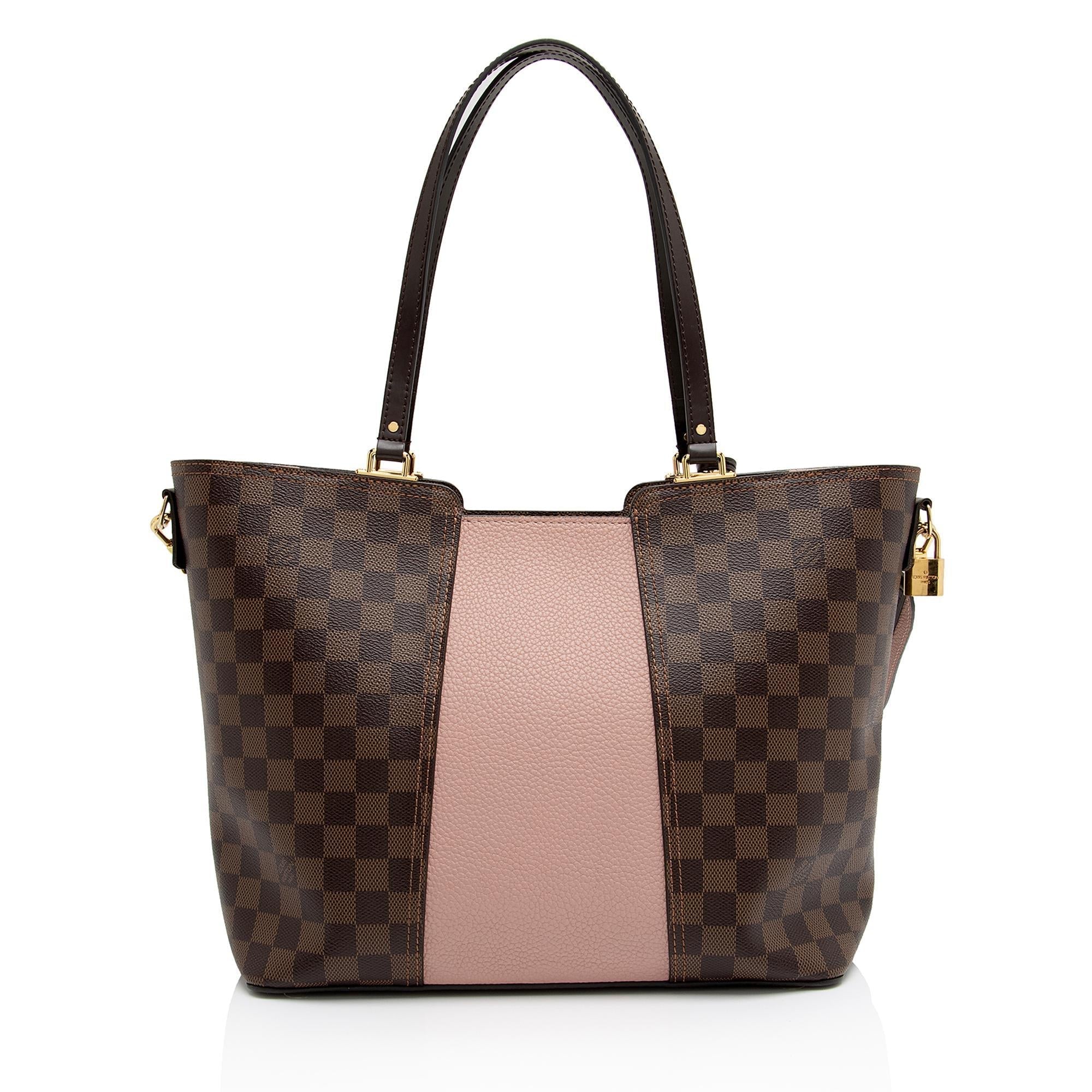 Louis Vuitton Damier Ebene Jersey Tote (SHF-L9vKKt)