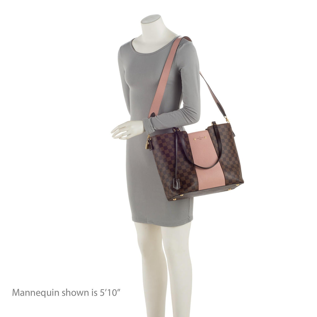 Louis Vuitton Damier Ebene Jersey Tote (SHF-L9vKKt)