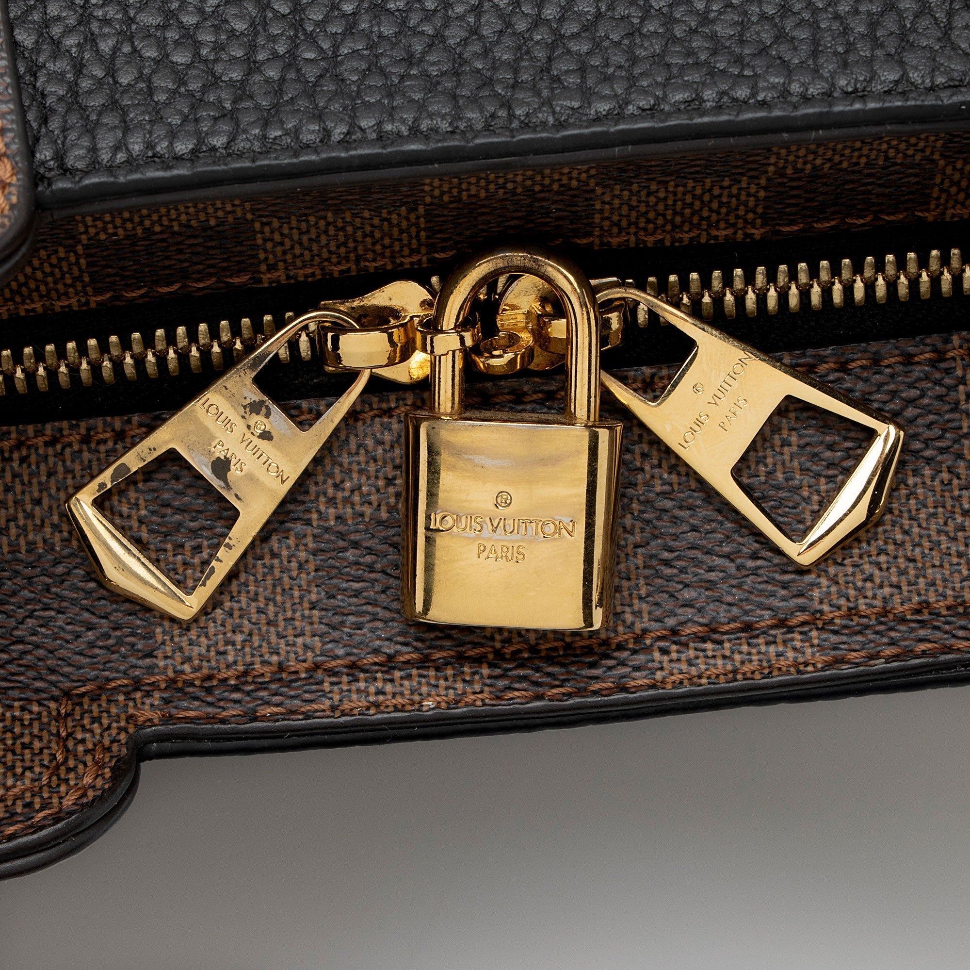Louis Vuitton Damier Ebene Jersey Tote (SHF-CmbZnf)