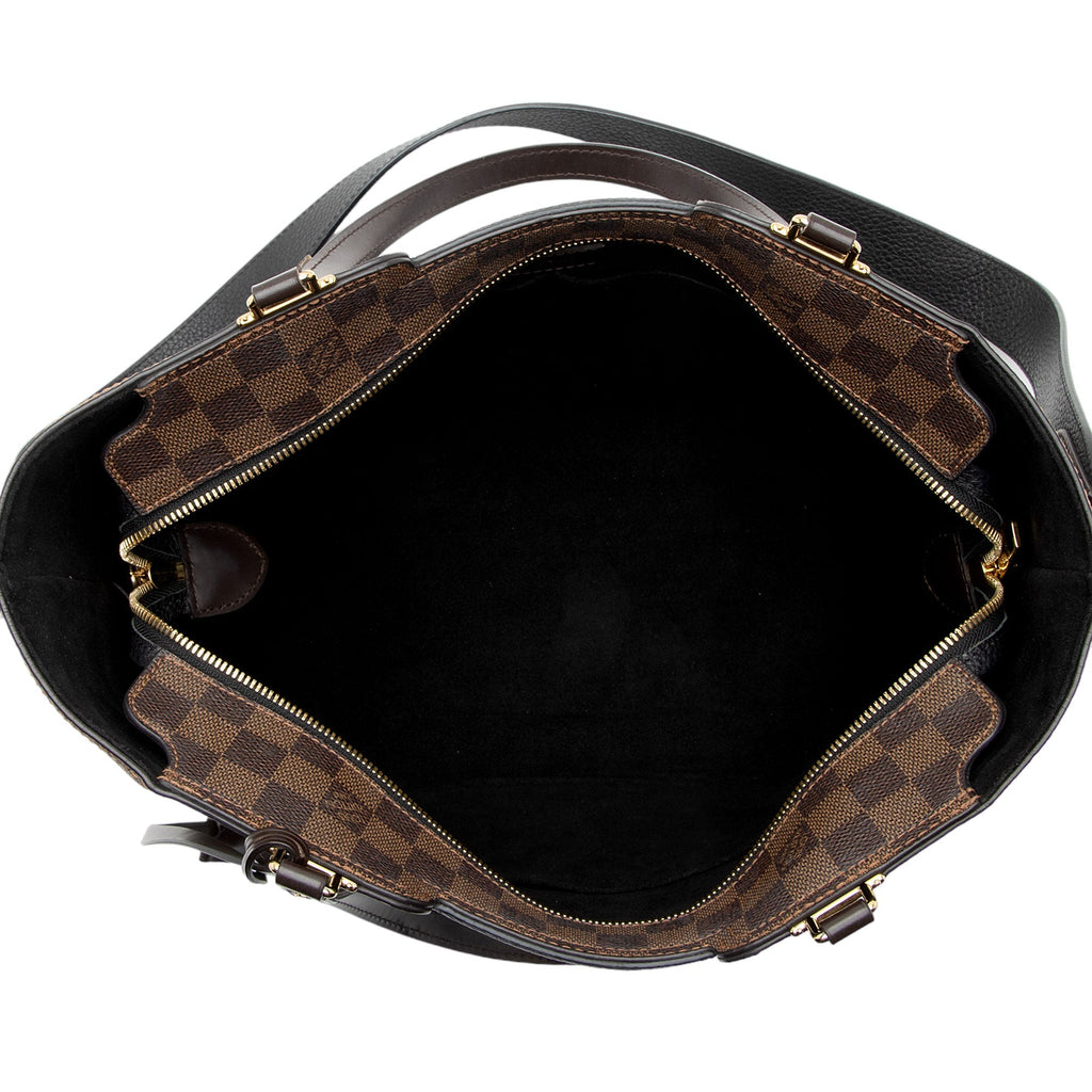 Louis Vuitton Damier Ebene Jersey Tote (SHF-CmbZnf)