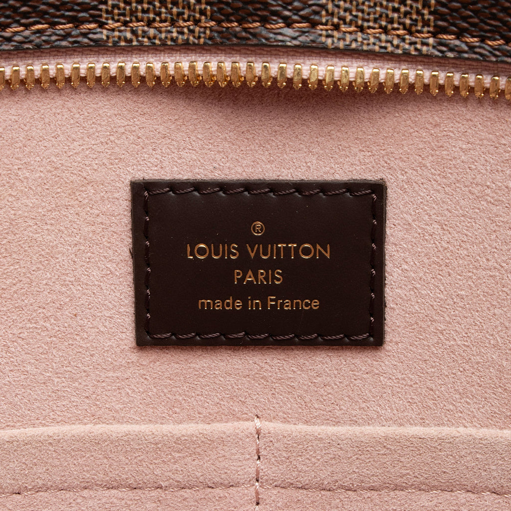 Louis Vuitton Damier Ebene Jersey Tote (SHF-WaKOU6)