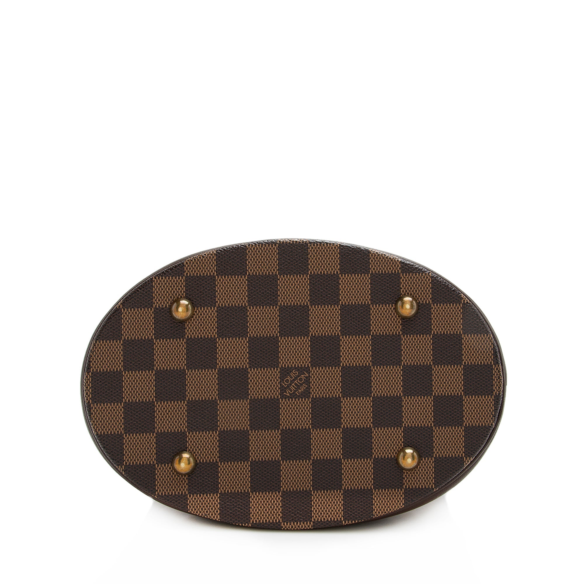 Louis Vuitton Damier Ebene Marais Bucket Tote (SHF-22212)
