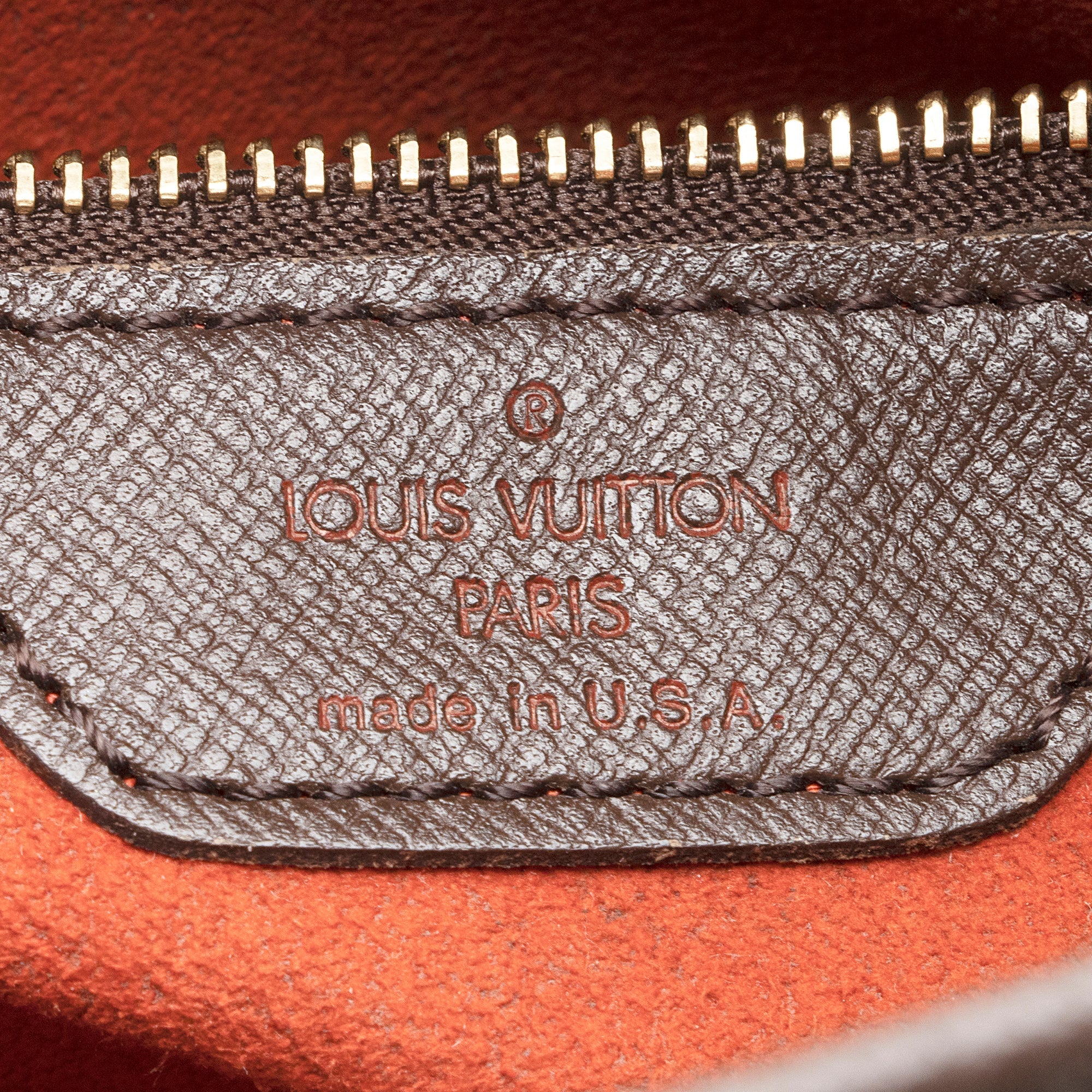 Louis Vuitton Damier Ebene Marais Bucket Tote (SHF-22212)