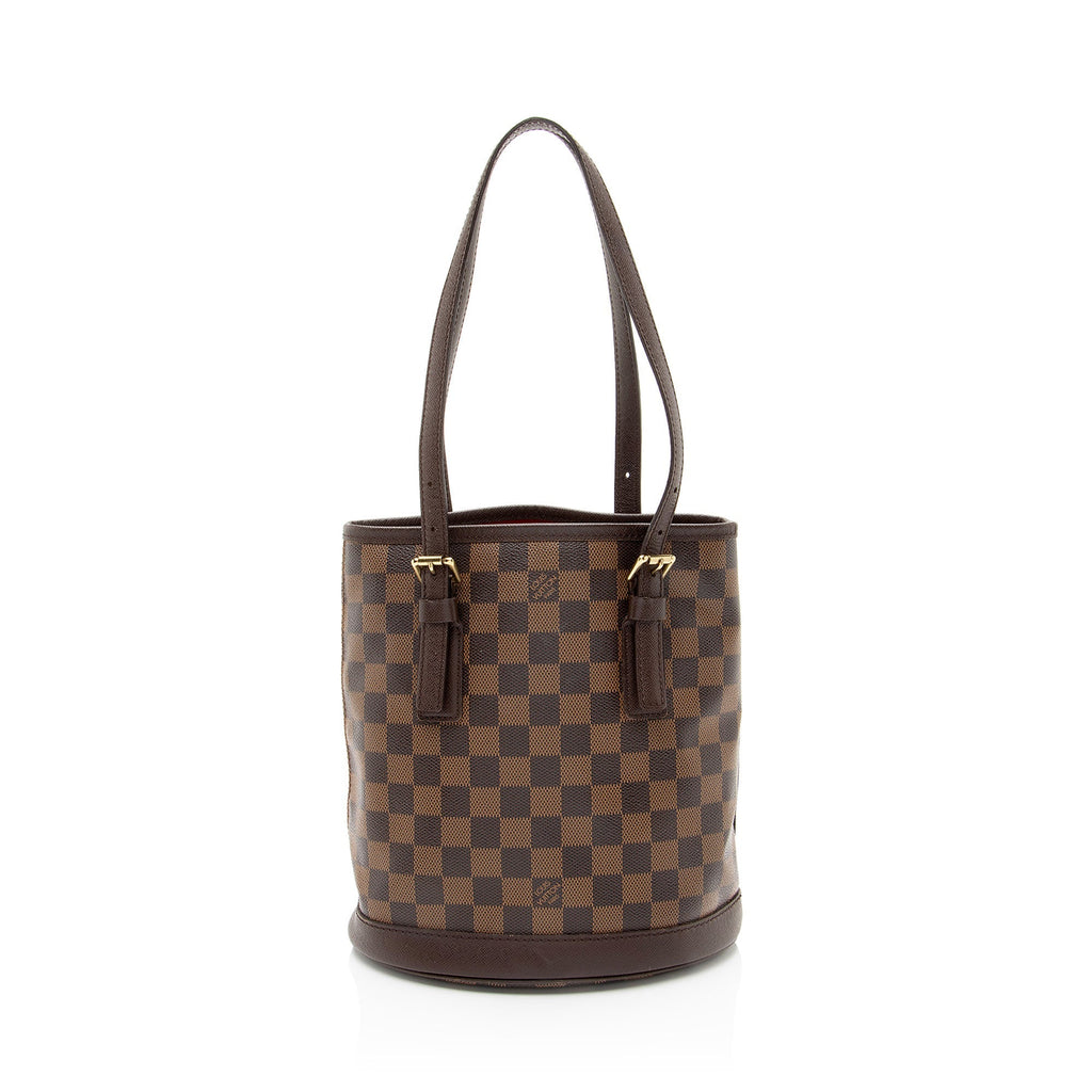 Louis Vuitton Damier Ebene Marais Bucket Tote