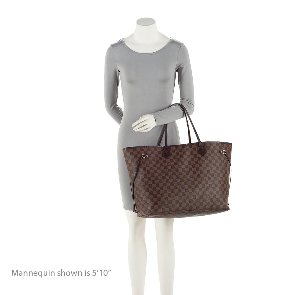 Louis Vuitton Damier Ebene Neverfull GM Tote (SHF-20196)