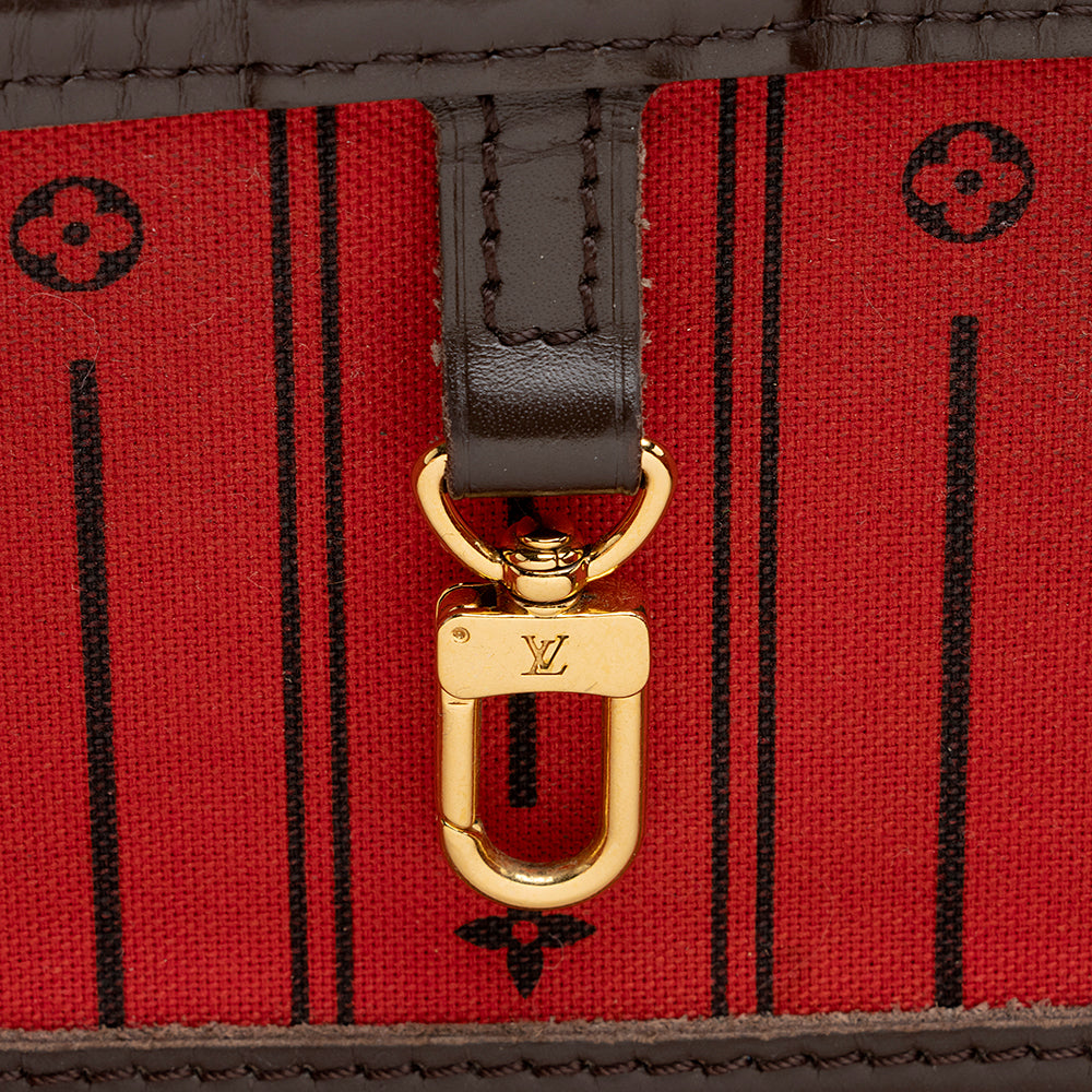 Louis Vuitton Damier Ebene Neverfull GM Tote (SHF-21139)
