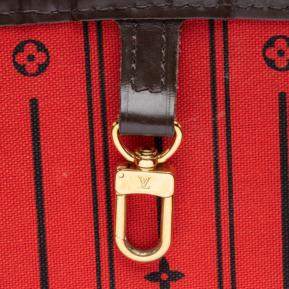 Louis Vuitton Damier Ebene Neverfull GM Tote (SHF-22140)