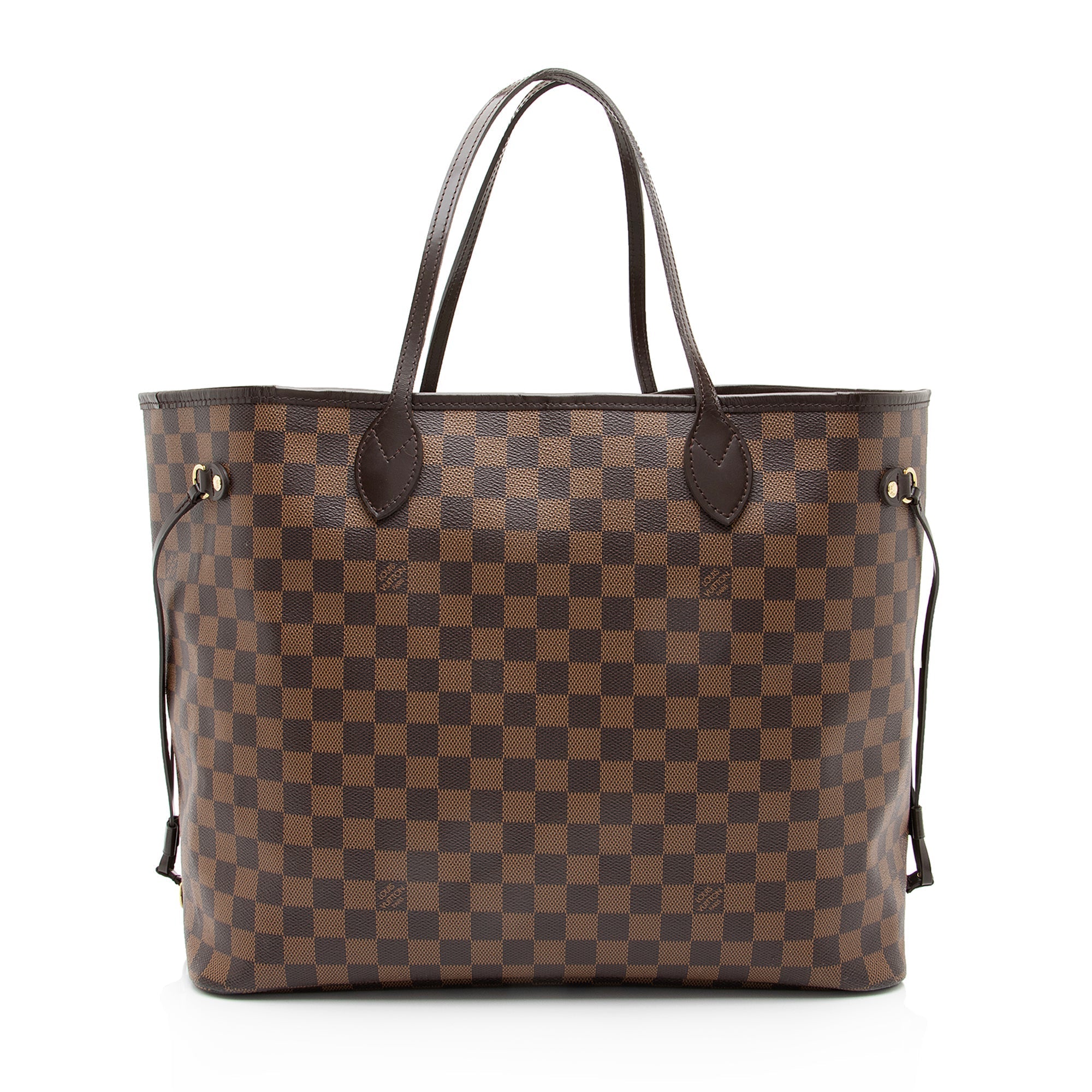 Louis Vuitton Damier Ebene Neverfull GM Tote (SHF-23718)