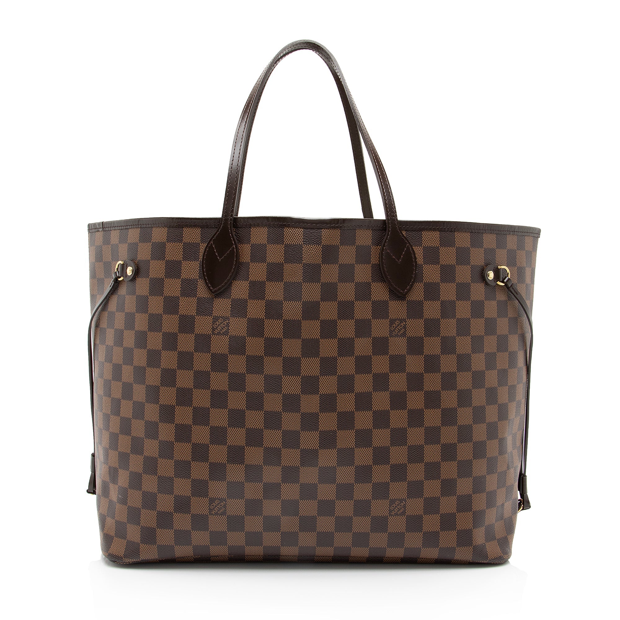 Louis Vuitton Damier Ebene Neverfull GM Tote (SHF-23718)