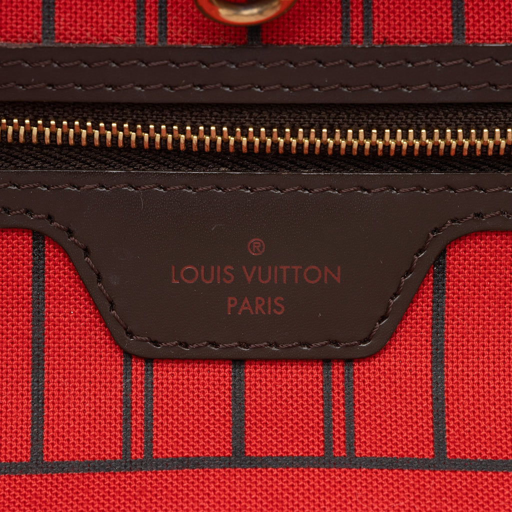 Louis Vuitton Damier Ebene Neverfull GM Tote (SHF-23718)
