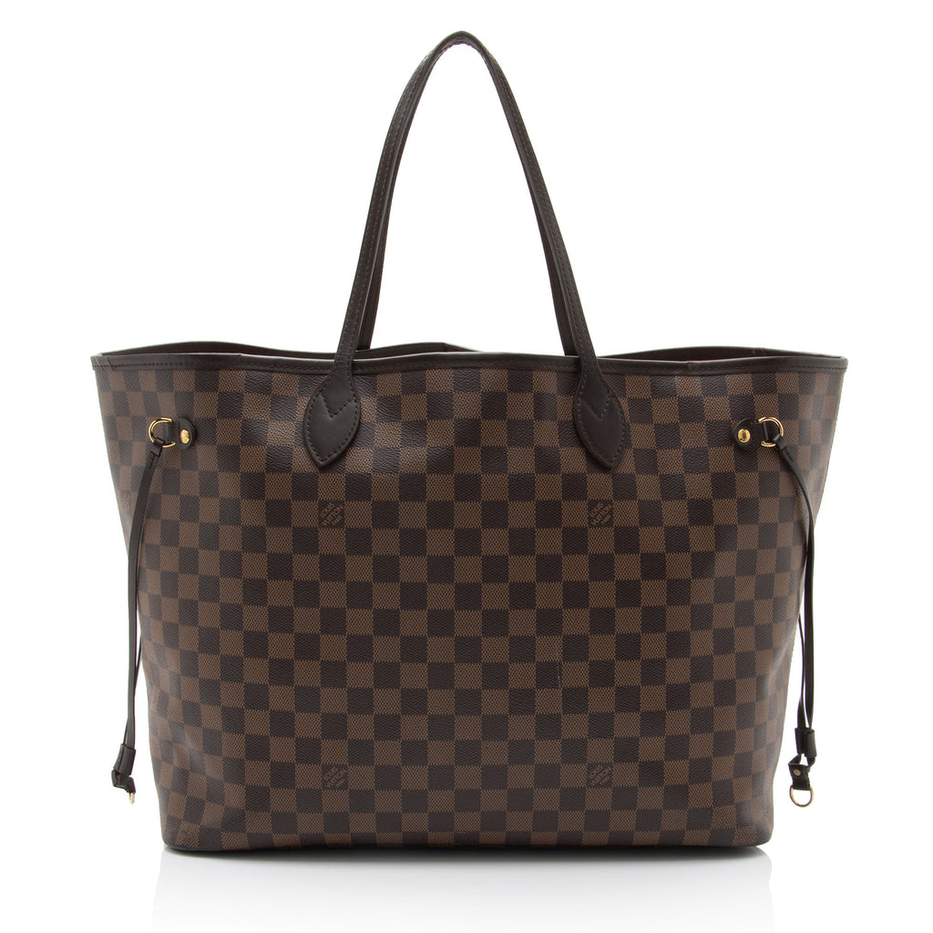 Louis Vuitton Damier Ebene Neverfull GM Tote (SHF-6HcWL8)