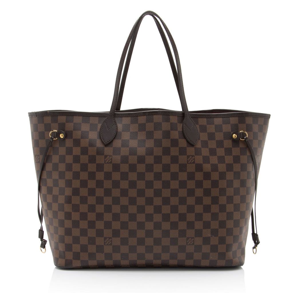 Louis Vuitton Damier Ebene Neverfull GM Tote (SHF-6HcWL8)